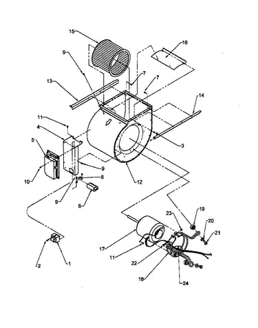 Blower assembly & integrated control