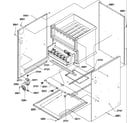 Amana GCIA090CX50/P1207305F outer cabinet diagram