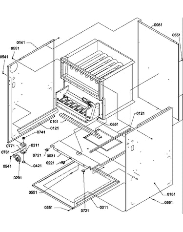 Outer cabinet
