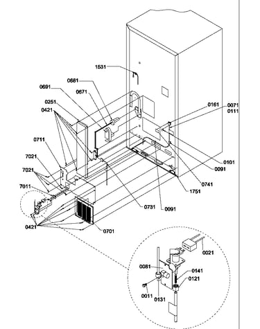 Cabinet back