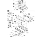 Amana BG21VL-P1321501WL machine compartment assembly diagram