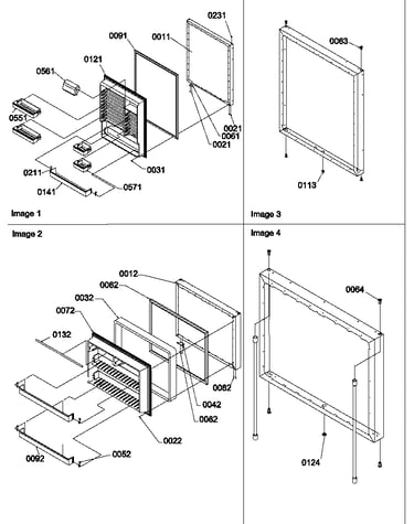 Door assemblies