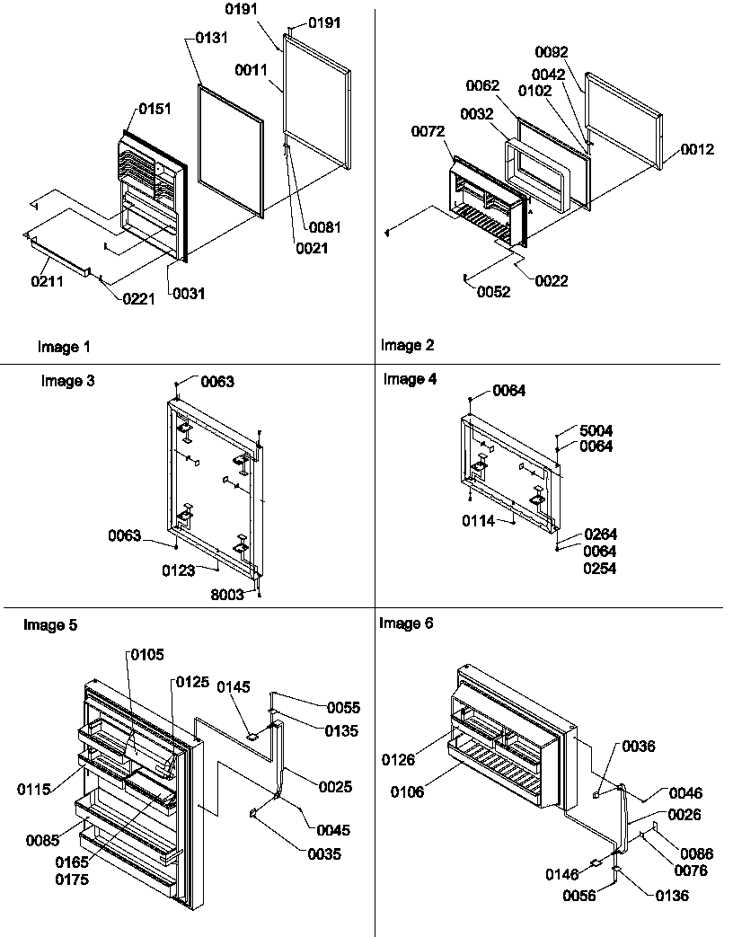 Door assemblies