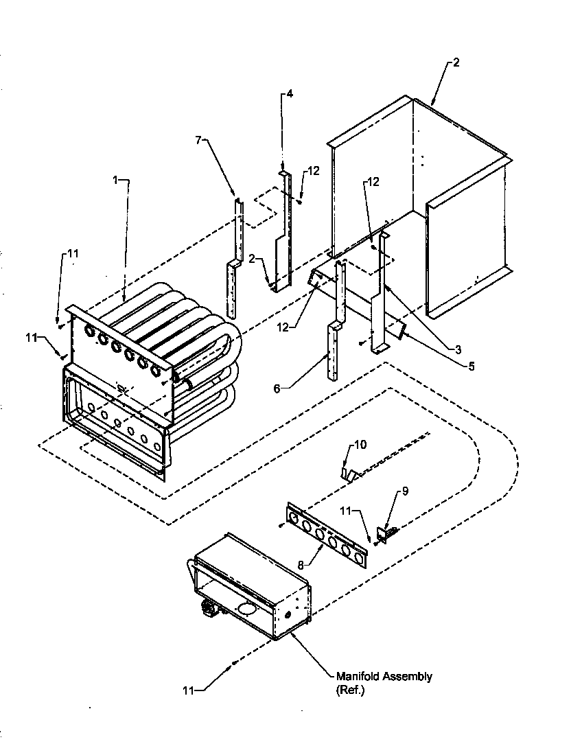 PARTITION TUBE ASSEMBLY & COLLECTOR BOX