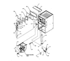 Amana GCIB115A50/P1186507F vent system & controls diagram