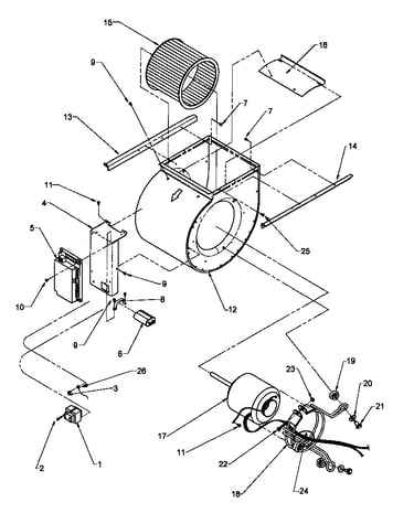 Blower assembly & integrated control