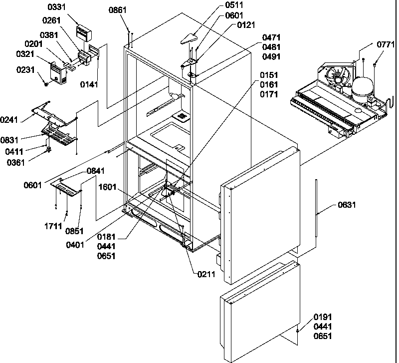 Controls & light covers