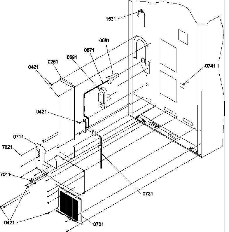 Cabinet back