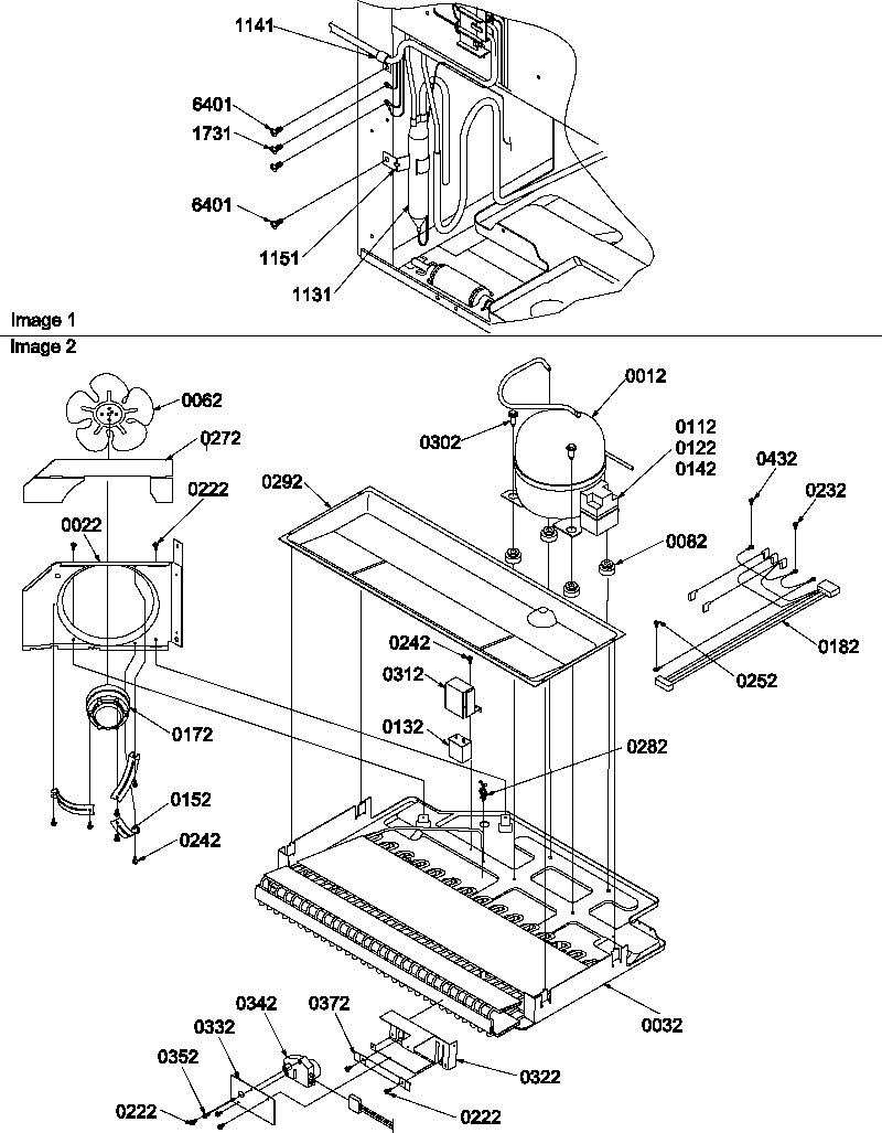 Machine compartment assembly