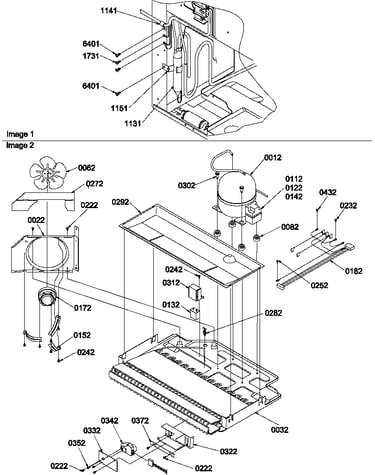 Machine compartment assembly