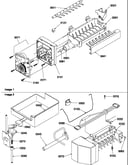 Ice maker assembly & parts