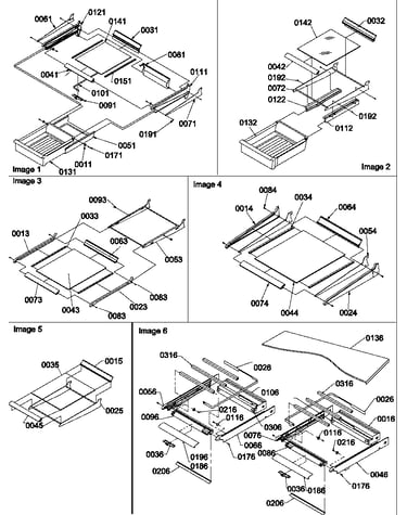 Shelving assemblies