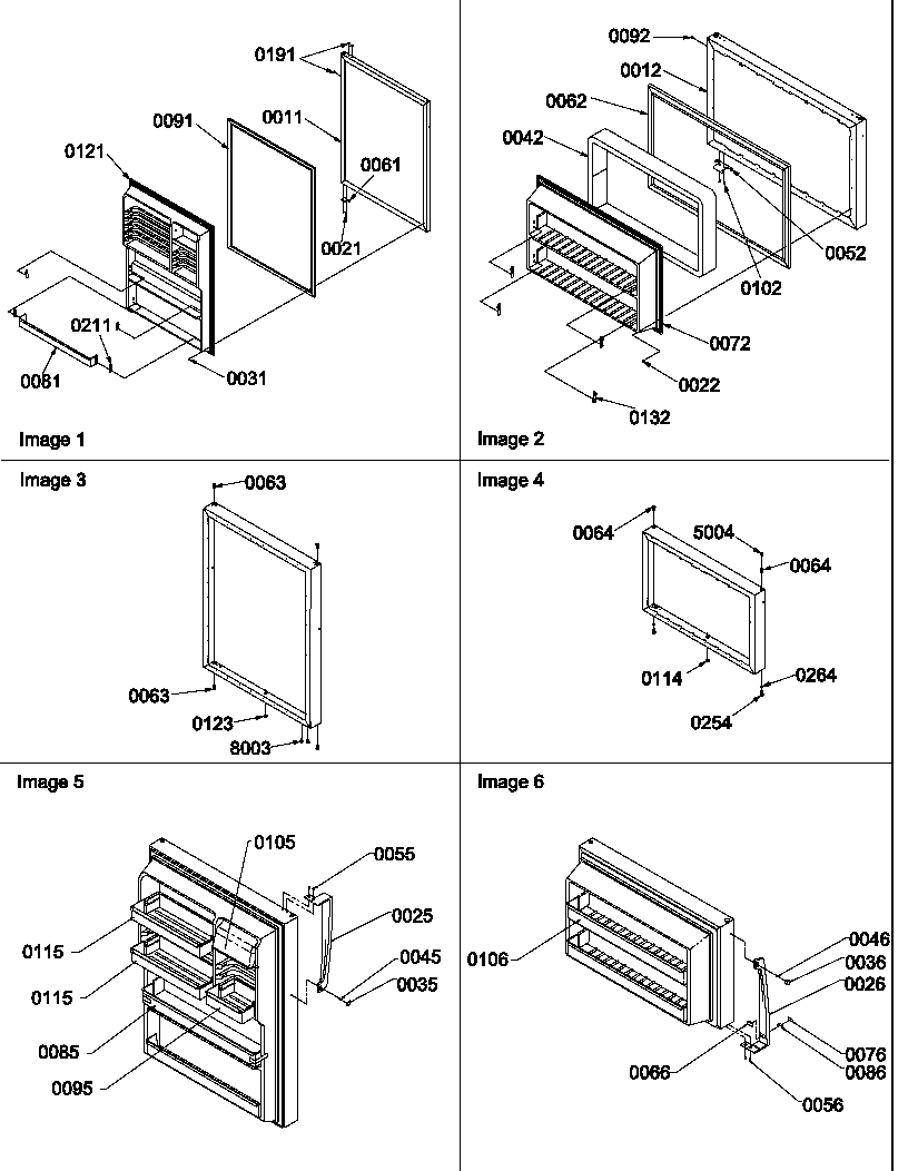 Door assemblies
