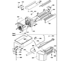 Amana TX518VW-P1322502WW ice maker assembly and parts diagram