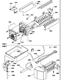Ice maker assembly and parts