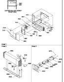 Evaporator and fan motor assemblies