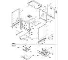 Amana ARR6400W/P1143457NW cabinet diagram