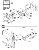 Evaporator and fan motor assemblies