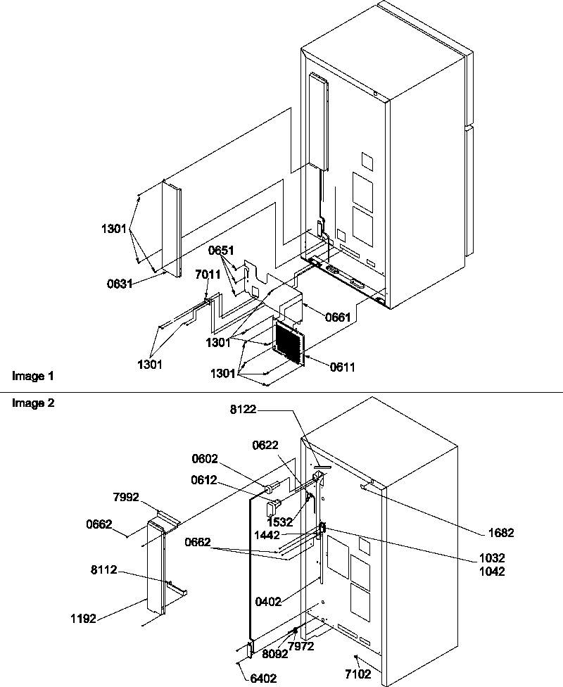 Cabinet back