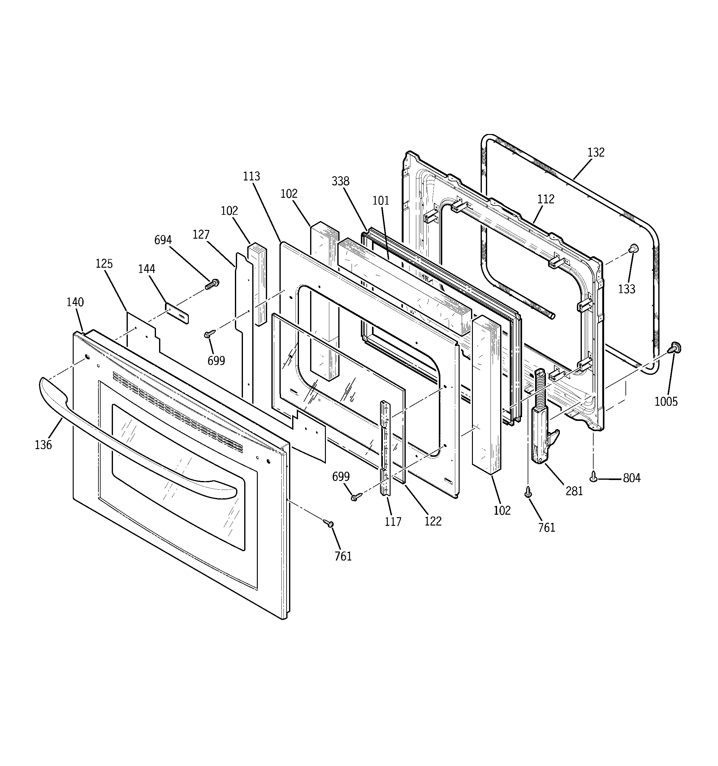 STAINLESS STEEL DOOR