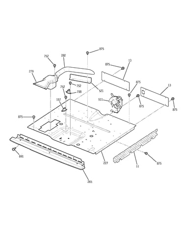 Center spacer