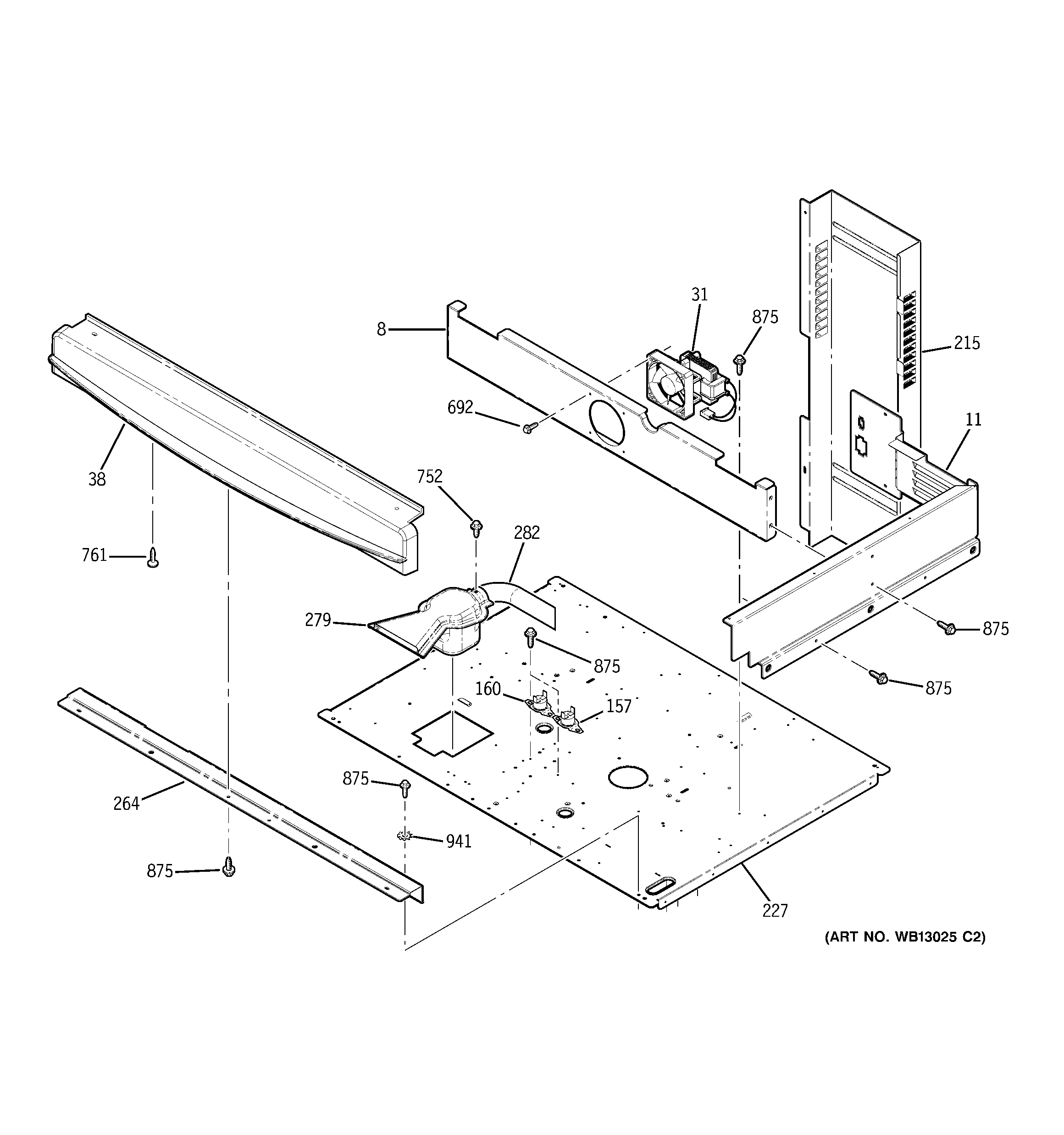 Center spacer