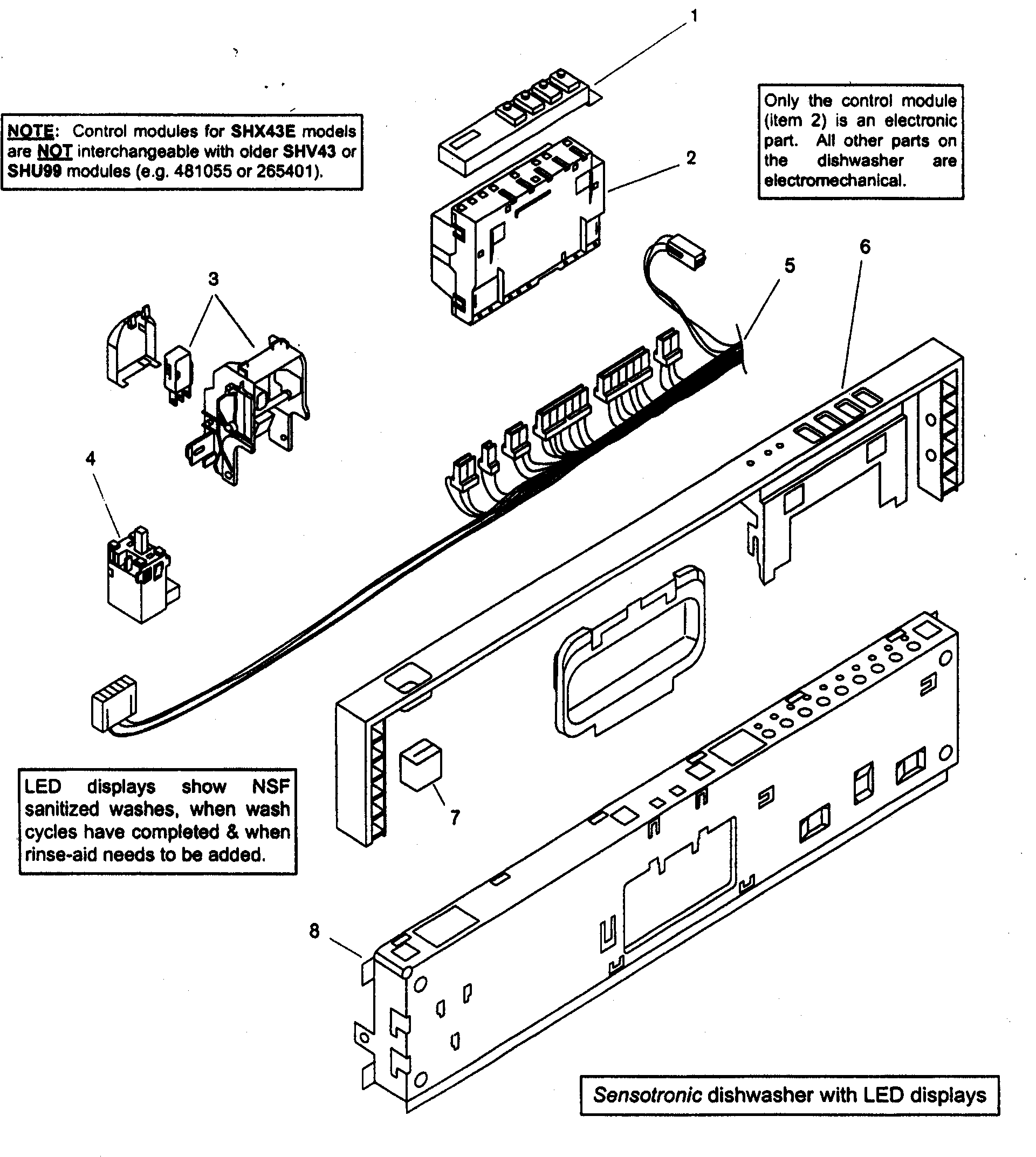 Fascia panel