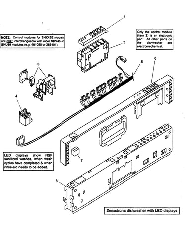 Fascia panel