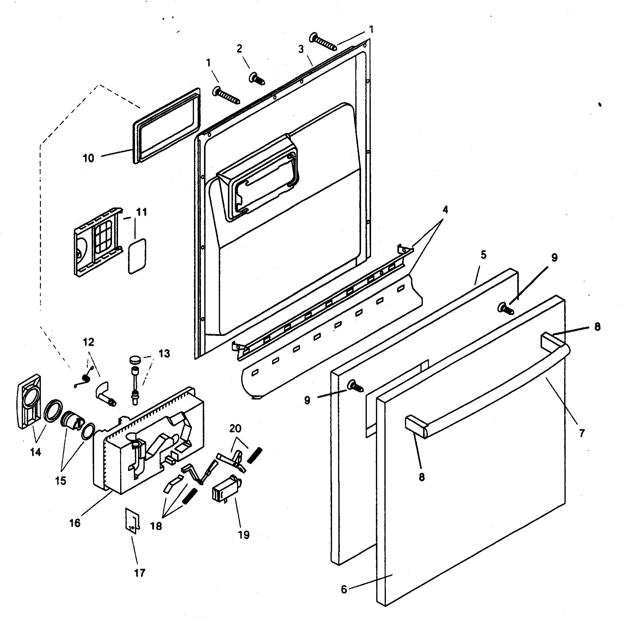 Door assy