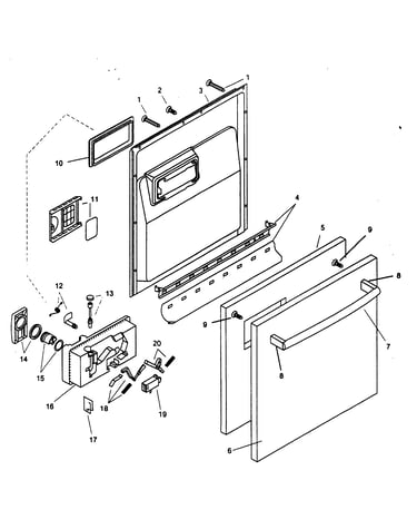 Door assy