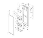 Kenmore 10644102300 refrigerator door parts diagram