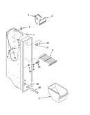Freezer liner parts