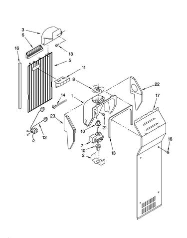 Air flow parts