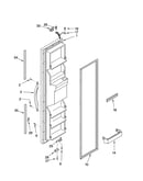 Freezer door parts