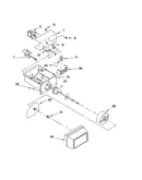 Motor and ice container parts