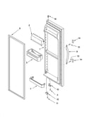 Refrigerator door parts