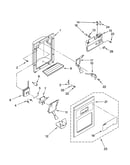 Dispenser front parts