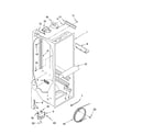 Kenmore 10655382400 refrigerator liner parts diagram