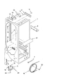 Refrigerator liner parts