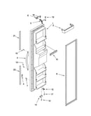 Freezer door parts