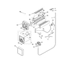 Kenmore 10655384400 icemaker parts, parts not illustrated diagram