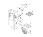 Kenmore 10656246400 freezer liner parts diagram