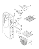 Freezer liner parts