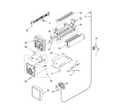 Kenmore 10656243400 icemaker parts, parts not illustrated diagram