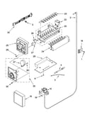 Icemaker parts, parts not illustrated