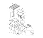 Kenmore 10664952400 shelf parts diagram