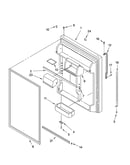 Refrigerator door parts