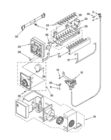 Icemaker parts