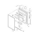 Kenmore 10674283400 refrigerator door parts diagram
