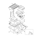 Kenmore 10674952400 shelf parts diagram